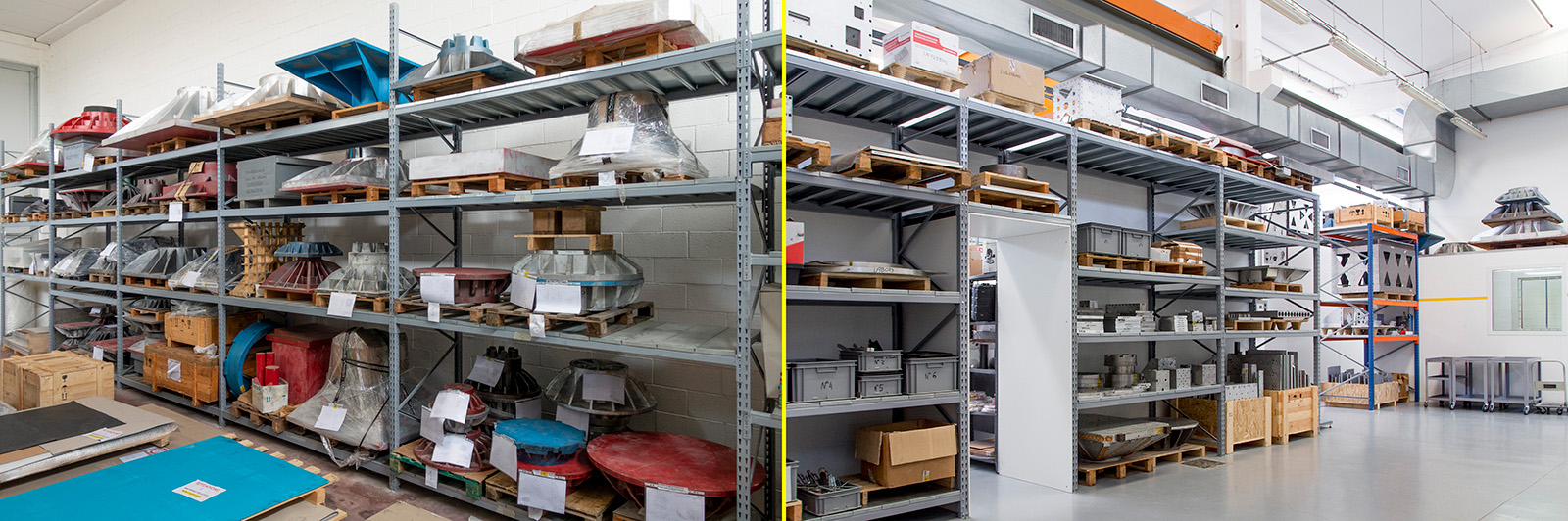 Magazzino Fixture, Piastre, Cubi, Prismi ed Expander